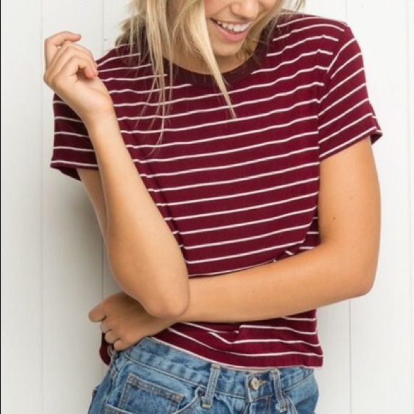 Brandy Melville Tops - brandy Melville striped shirt